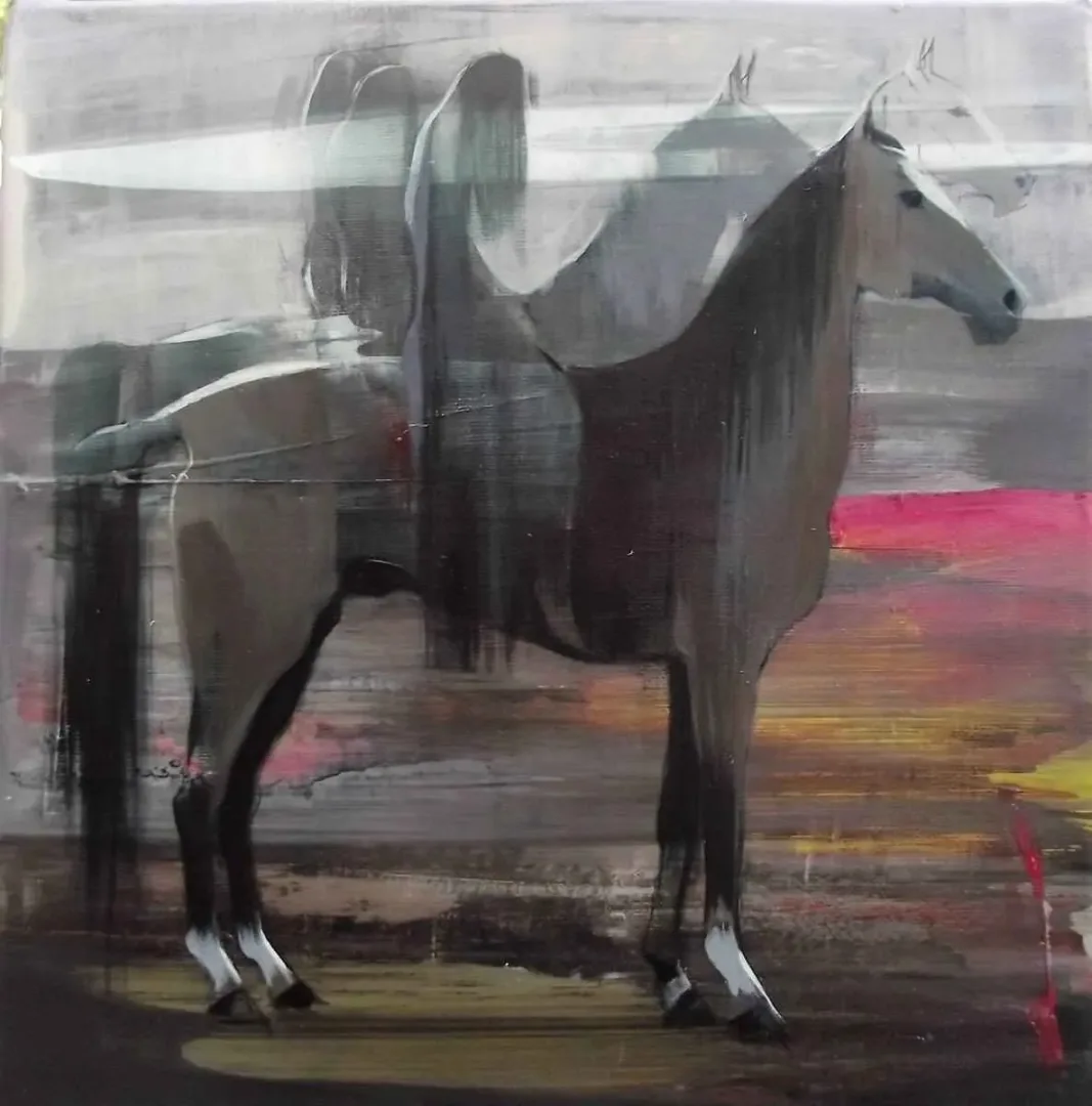HAKAN ERASLAN — “isimsiz”, 2016 "isimsiz" eseri HAKAN ERASLAN tarafından 2016 yılında 25x25 cm ölçülerinde Tuval üzeri yağlı boya tekniği ile yapılmıştır.