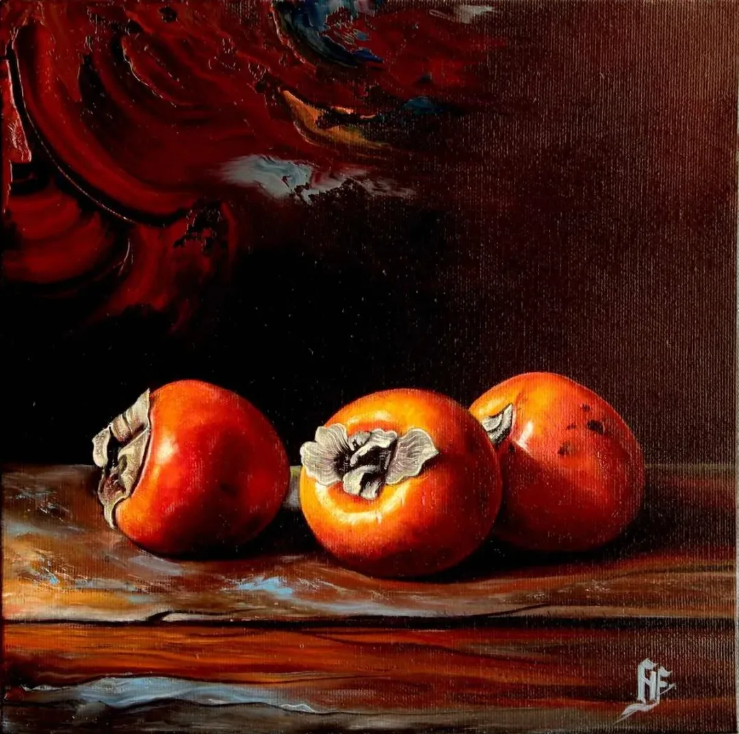 HÜSEYİN FEYZULLAH — “Natürmort”, 2016 "Natürmort" eseri HÜSEYİN FEYZULLAH tarafından 2016 yılında 25x25 cm ölçülerinde Tuval üzeri yağlı boya tekniği ile yapılmıştır.