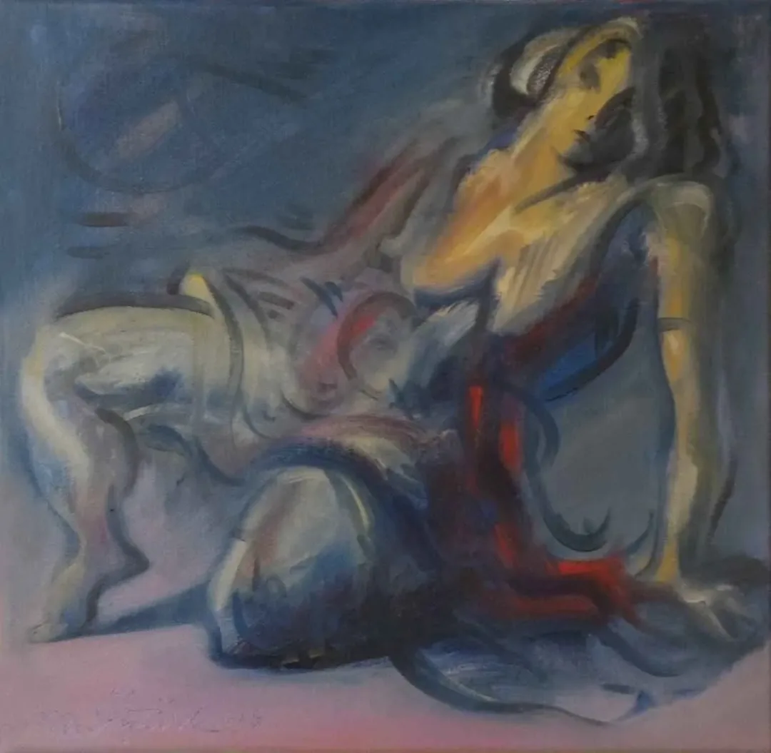 MAHMUT ÖZTÜRK — “Yaralı Kadın”, 2016 "Yaralı Kadın" eseri MAHMUT ÖZTÜRK tarafından 2016 yılında 25x25 cm ölçülerinde Tuval üzeri yağlı boya tekniği ile yapılmıştır.