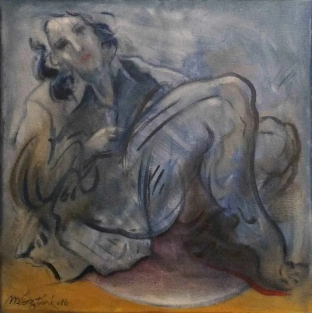 MAHMUT ÖZTÜRK — “Rahatlık”, 2016 "Rahatlık" eseri MAHMUT ÖZTÜRK tarafından 2016 yılında 25x25 cm ölçülerinde Tuval üzeri yağlı boya tekniği ile yapılmıştır.