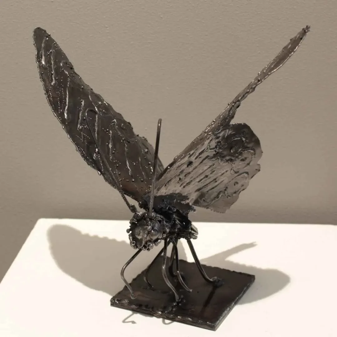 MURAT YILDIRIMÇAKAR — “Kelebek”, 2016 "Kelebek" eseri MURAT YILDIRIMÇAKAR tarafından 2016 yılında 25x23x11 cm ölçülerinde Metal tekniği ile yapılmıştır.