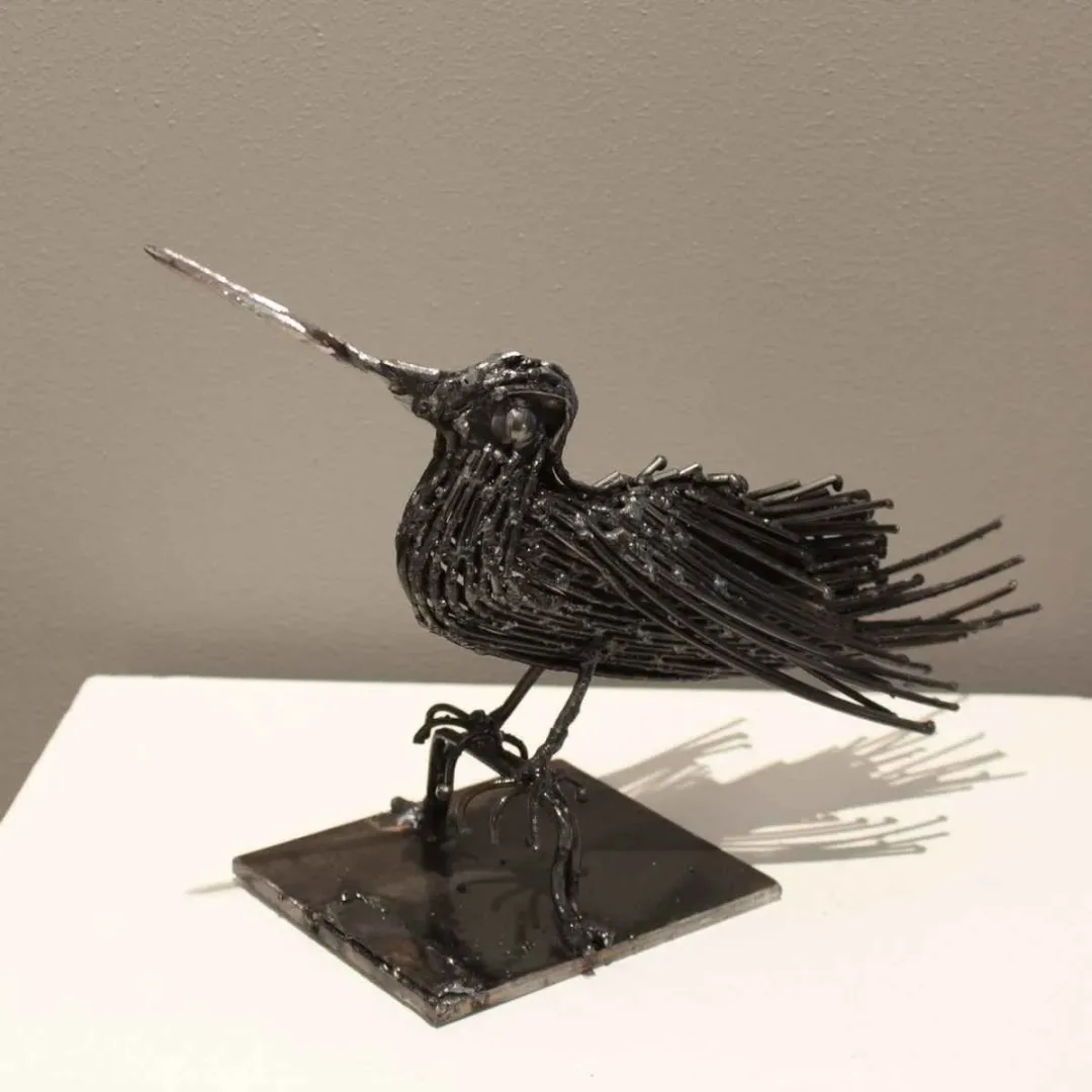 MURAT YILDIRIMÇAKAR — “Sinek Kuşu”, 2016 "Sinek Kuşu" eseri MURAT YILDIRIMÇAKAR tarafından 2016 yılında 30x23x11 cm ölçülerinde Metal tekniği ile yapılmıştır.