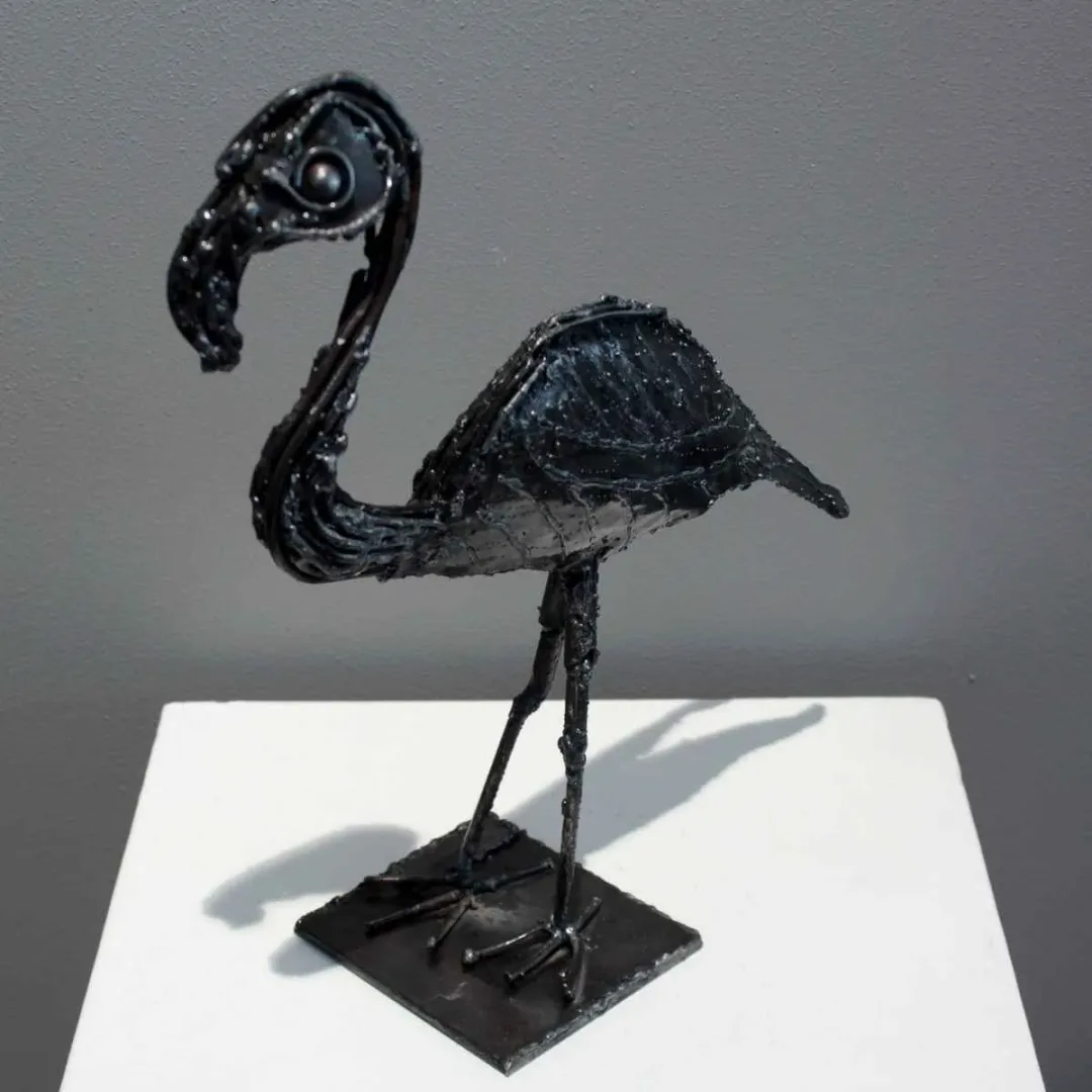 MURAT YILDIRIMÇAKAR — “Flamingo”, 2016 "Flamingo" eseri MURAT YILDIRIMÇAKAR tarafından 2016 yılında 38x30x11 cm ölçülerinde Metal tekniği ile yapılmıştır.