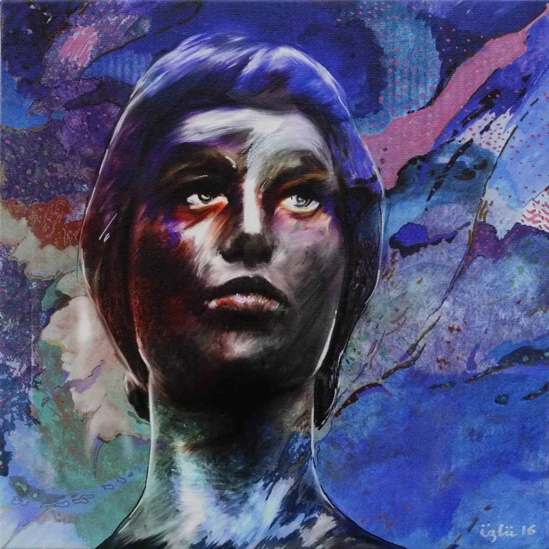NECMETTİN ÖZLÜ — “isimsiz”, 2016 "isimsiz" eseri NECMETTİN ÖZLÜ tarafından 2016 yılında 25x25 cm ölçülerinde Tuval üzeri karışık teknik tekniği ile yapılmıştır.
