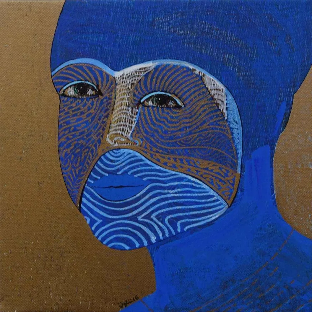 NECMETTİN ÖZLÜ — “isimsiz”, 2016 "isimsiz" eseri NECMETTİN ÖZLÜ tarafından 2016 yılında 25x25 cm ölçülerinde Tuval üzeri karışık teknik tekniği ile yapılmıştır.