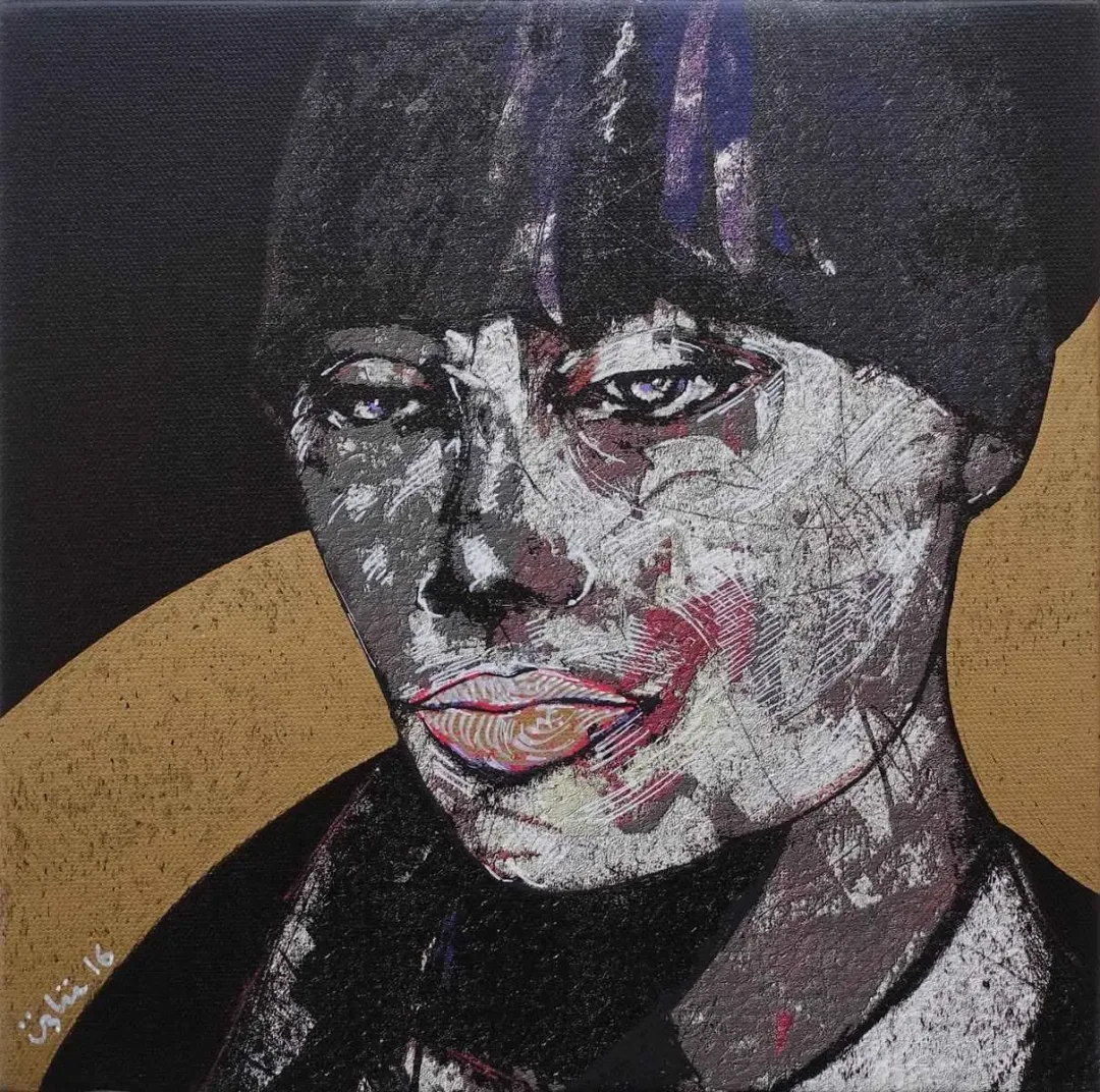 NECMETTİN ÖZLÜ — “isimsiz”, 2016 "isimsiz" eseri NECMETTİN ÖZLÜ tarafından 2016 yılında 25x25 cm ölçülerinde Tuval üzeri karışık teknik tekniği ile yapılmıştır.