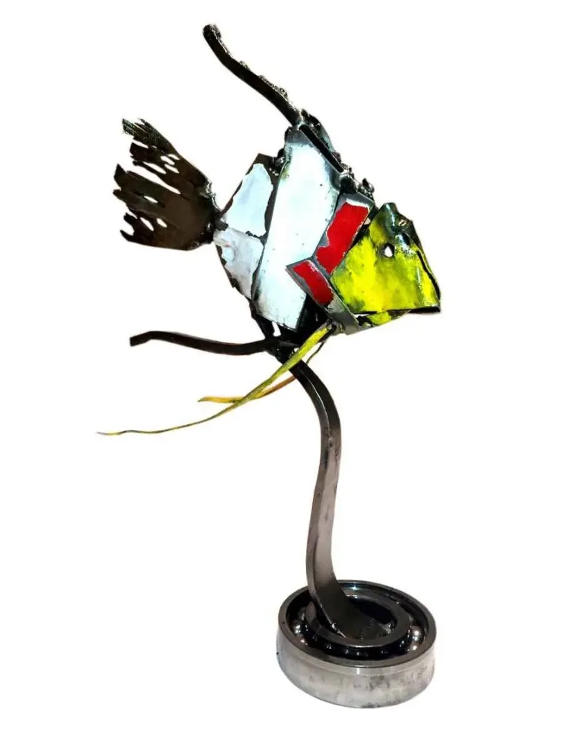 ASAF ERDEMLİ — “Balık”, 2016 "Balık" eseri ASAF ERDEMLİ tarafından 2016 yılında Metal tekniği ile yapılmıştır.