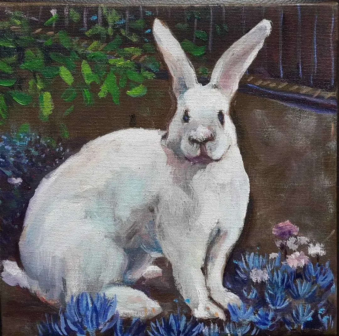 NİL KÖKEN — “isimsiz”, 2016 "isimsiz" eseri NİL KÖKEN tarafından 2016 yılında 25x25 cm ölçülerinde Tuval üzeri yağlı boya tekniği ile yapılmıştır.