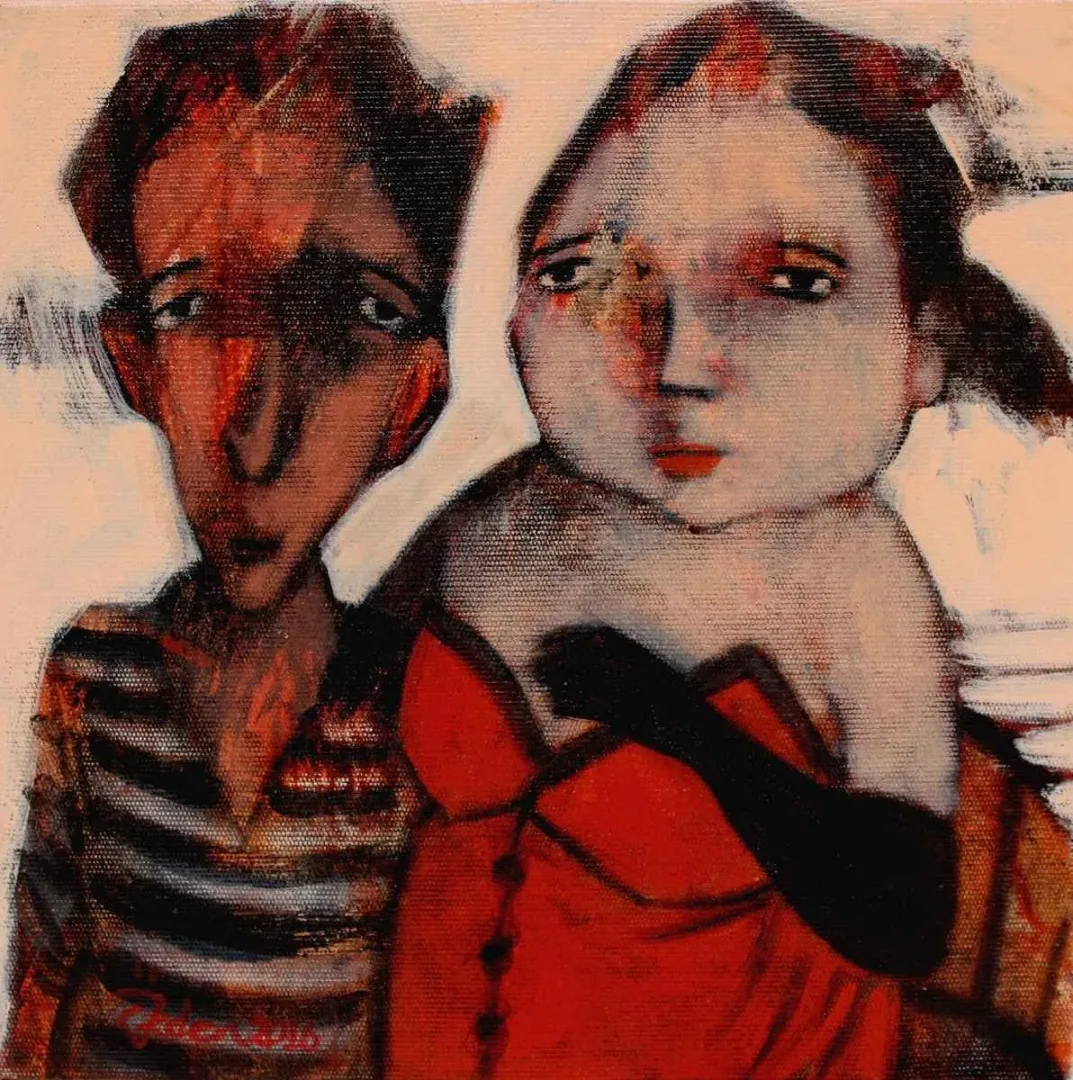 ÖZDEN GEZER — “isimsiz”, 2016 "isimsiz" eseri ÖZDEN GEZER tarafından 2016 yılında 25x25 cm ölçülerinde Tuval üzeri yağlı boya tekniği ile yapılmıştır.