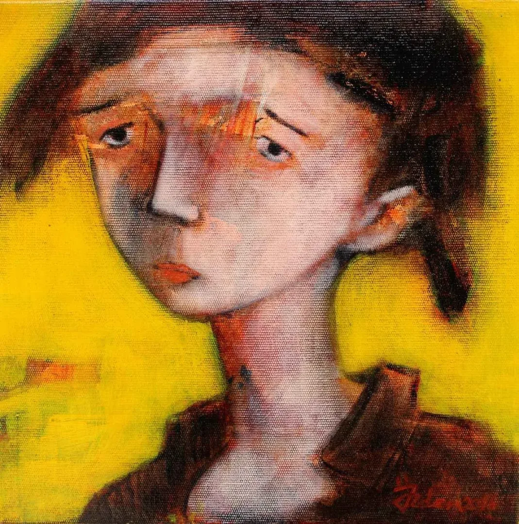 ÖZDEN GEZER — “isimsiz”, 2016 "isimsiz" eseri ÖZDEN GEZER tarafından 2016 yılında 25x25 cm ölçülerinde Tuval üzeri yağlı boya tekniği ile yapılmıştır.