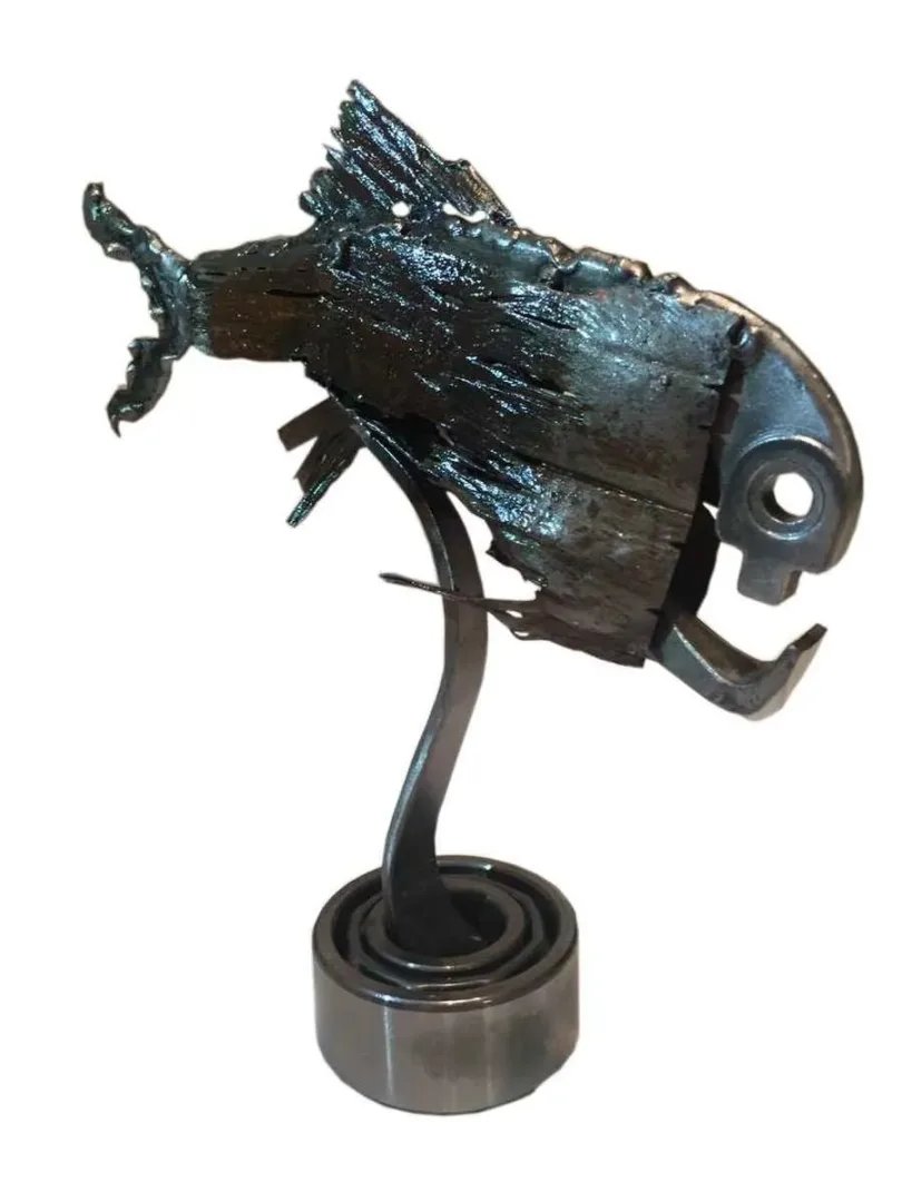 ASAF ERDEMLİ — “Balık”, 2016 "Balık" eseri ASAF ERDEMLİ tarafından 2016 yılında Metal tekniği ile yapılmıştır.
