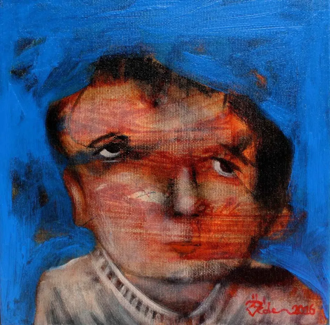 ÖZDEN GEZER — “isimsiz”, 2016 "isimsiz" eseri ÖZDEN GEZER tarafından 2016 yılında 25x25 cm ölçülerinde Tuval üzeri yağlı boya tekniği ile yapılmıştır.