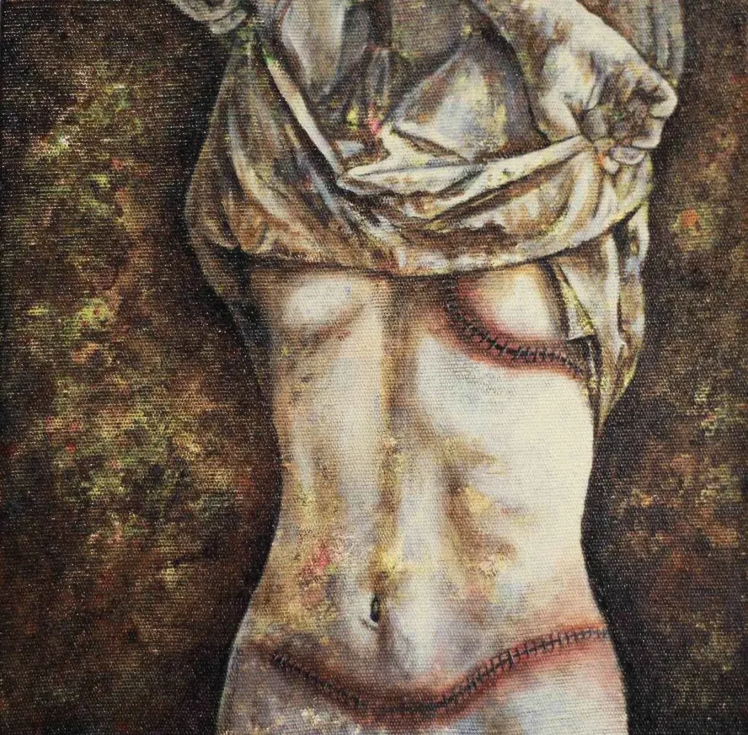 PARVİN GHORBANZADEH DİZAJİ — “isimsiz”, 2016 "isimsiz" eseri PARVİN GHORBANZADEH DİZAJİ tarafından 2016 yılında 25x25 cm ölçülerinde Tuval üzeri yağlı boya tekniği ile yapılmıştır.