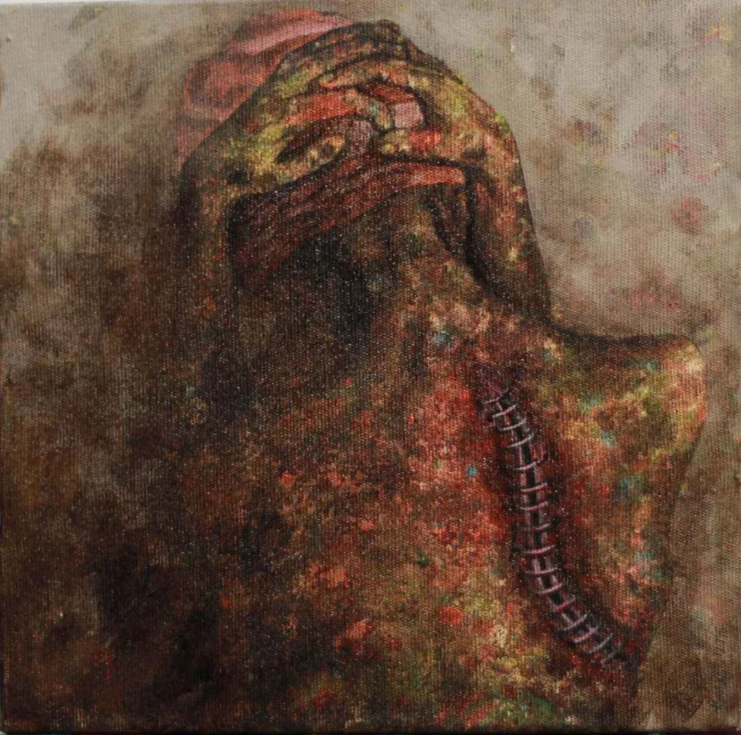 PARVİN GHORBANZADEH DİZAJİ — “isimsiz”, 2016 "isimsiz" eseri PARVİN GHORBANZADEH DİZAJİ tarafından 2016 yılında 25x25 cm ölçülerinde Tuval üzeri yağlı boya tekniği ile yapılmıştır.