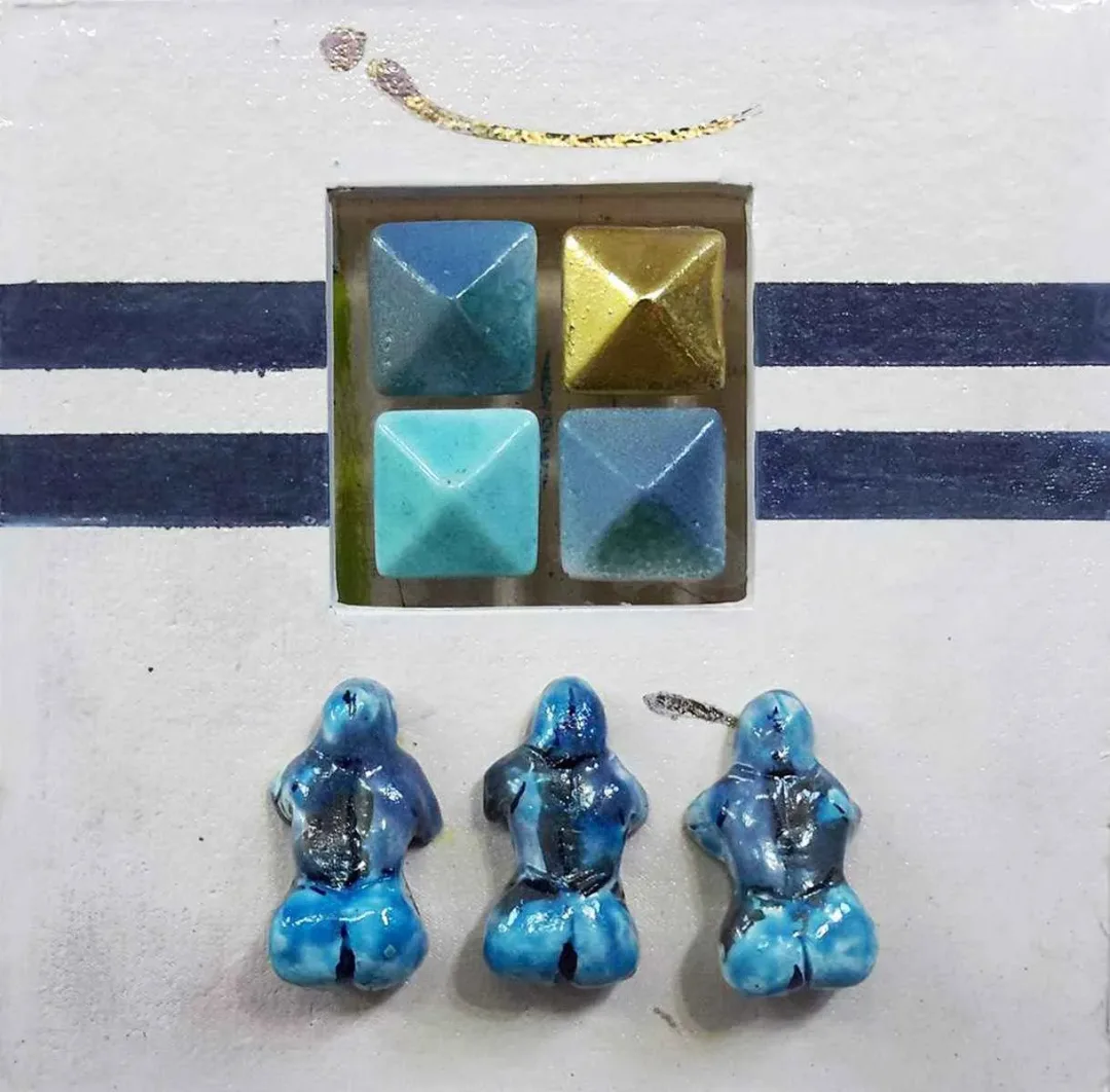 AYSUN ÇÖLBAYIR DİNİZ — “isimsiz”, 2016 "isimsiz" eseri AYSUN ÇÖLBAYIR DİNİZ tarafından 2016 yılında 25x25 cm ölçülerinde Seramik tekniği ile yapılmıştır.