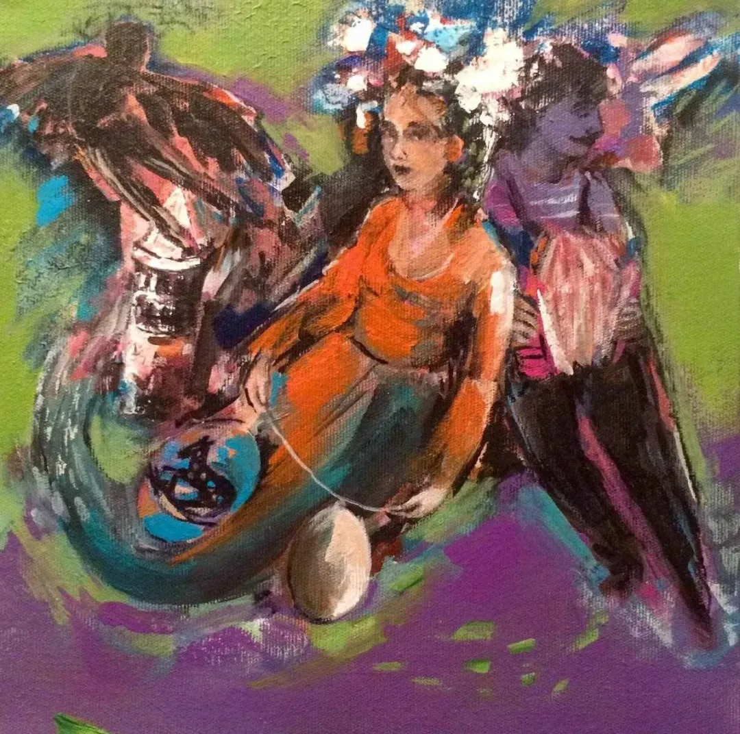 PERUZE HAMURCU — “isimsiz”, 2016 "isimsiz" eseri PERUZE HAMURCU tarafından 2016 yılında 25x25 cm ölçülerinde Tuval üzeri yağlı boya tekniği ile yapılmıştır.
