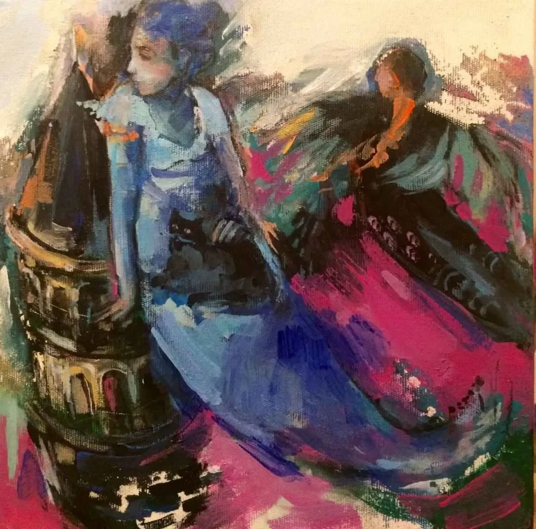 PERUZE HAMURCU — “isimsiz”, 2016 "isimsiz" eseri PERUZE HAMURCU tarafından 2016 yılında 25x25 cm ölçülerinde Tuval üzeri yağlı boya tekniği ile yapılmıştır.
