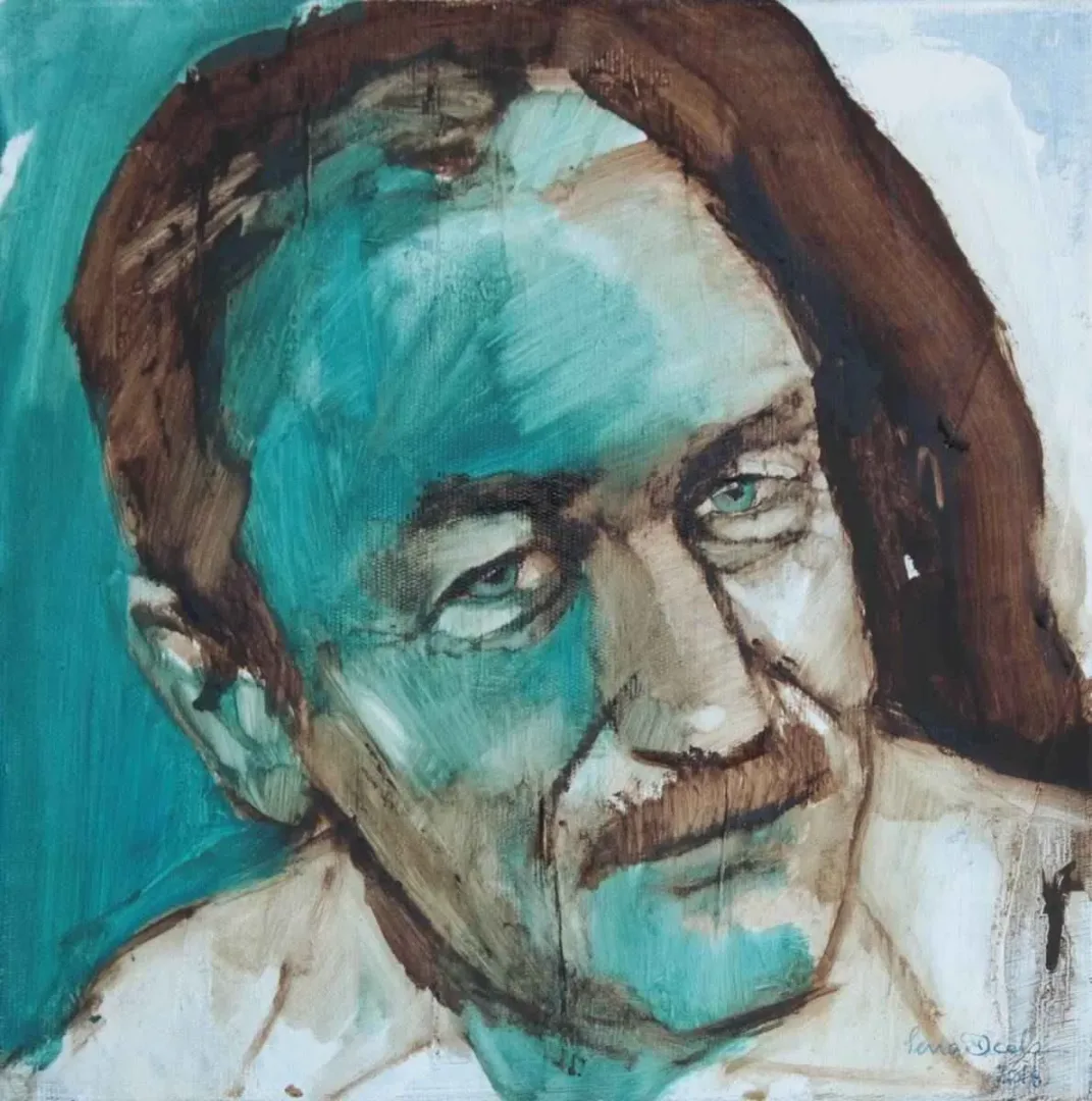 SEMA ÖCAL — “isimsiz”, 2016 "isimsiz" eseri SEMA ÖCAL tarafından 2016 yılında 25x25 cm ölçülerinde Tuval üzeri yağlı boya tekniği ile yapılmıştır.