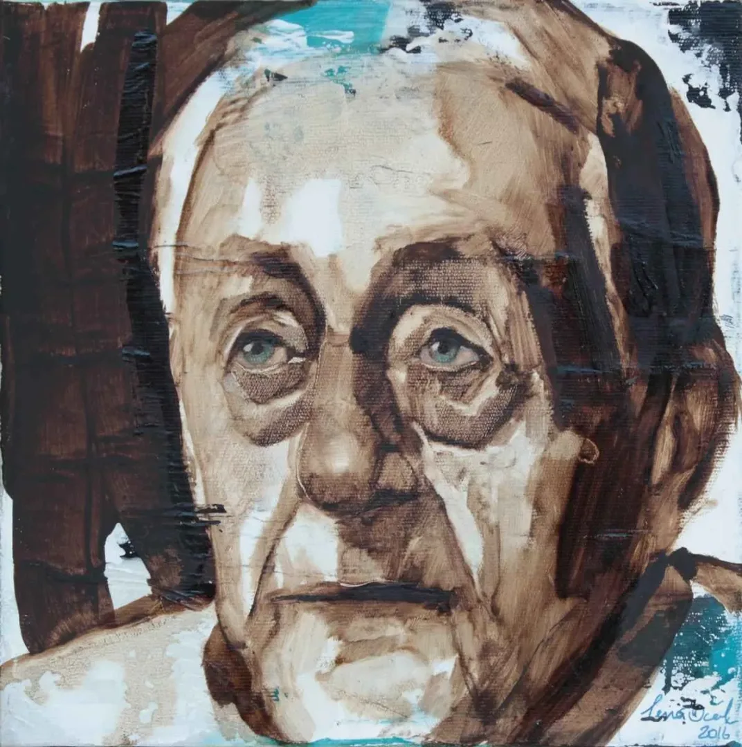 SEMA ÖCAL — “isimsiz”, 2016 "isimsiz" eseri SEMA ÖCAL tarafından 2016 yılında 25x25 cm ölçülerinde Tuval üzeri yağlı boya tekniği ile yapılmıştır.