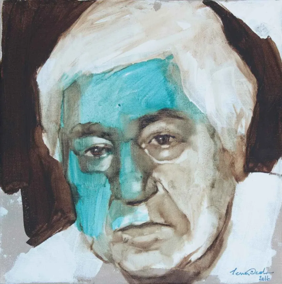 SEMA ÖCAL — “isimsiz”, 2016 "isimsiz" eseri SEMA ÖCAL tarafından 2016 yılında 25x25 cm ölçülerinde Tuval üzeri yağlı boya tekniği ile yapılmıştır.