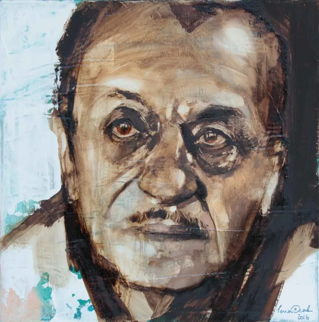 SEMA ÖCAL — “isimsiz”, 2016 "isimsiz" eseri SEMA ÖCAL tarafından 2016 yılında 25x25 cm ölçülerinde Tuval üzeri yağlı boya tekniği ile yapılmıştır.