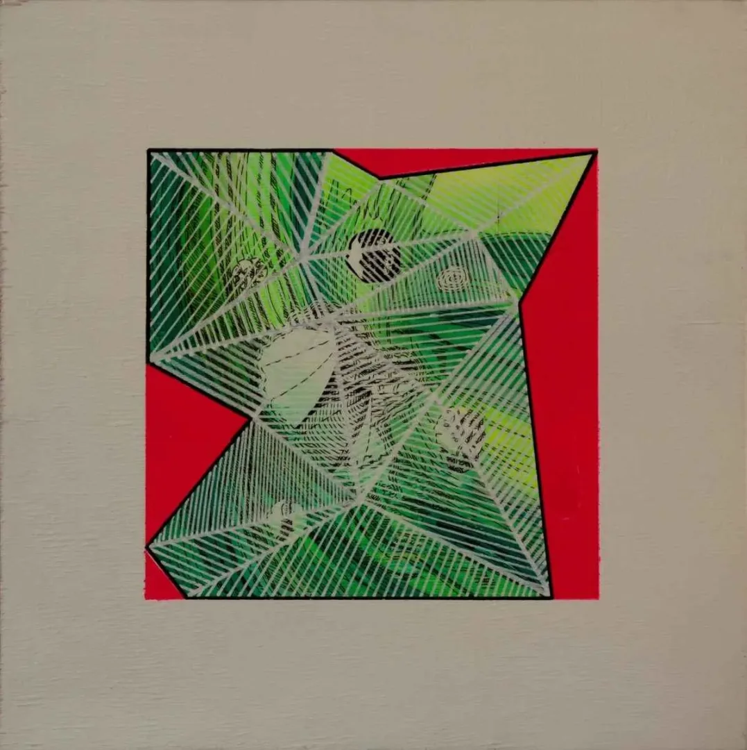 SEYDİ MURAT KOÇ — “isimsiz”, 2016 "isimsiz" eseri SEYDİ MURAT KOÇ tarafından 2016 yılında 25x25 cm ölçülerinde Duralit üzeri karışık teknik tekniği ile yapılmıştır.