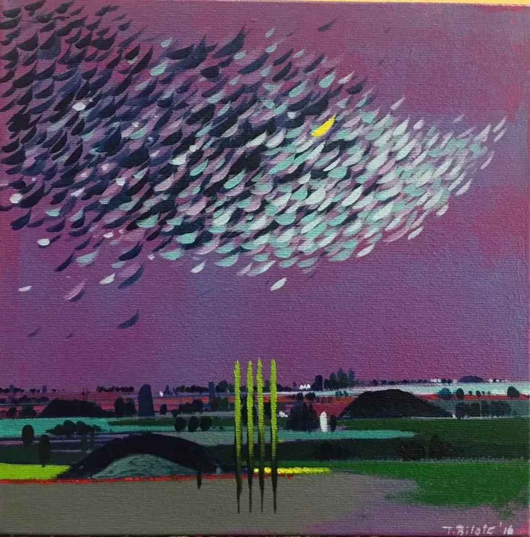 TAMER BİLGİÇ — “isimsiz”, 2016 "isimsiz" eseri TAMER BİLGİÇ tarafından 2016 yılında 25x25 cm ölçülerinde Tuval üzeri akrilik boya tekniği ile yapılmıştır.
