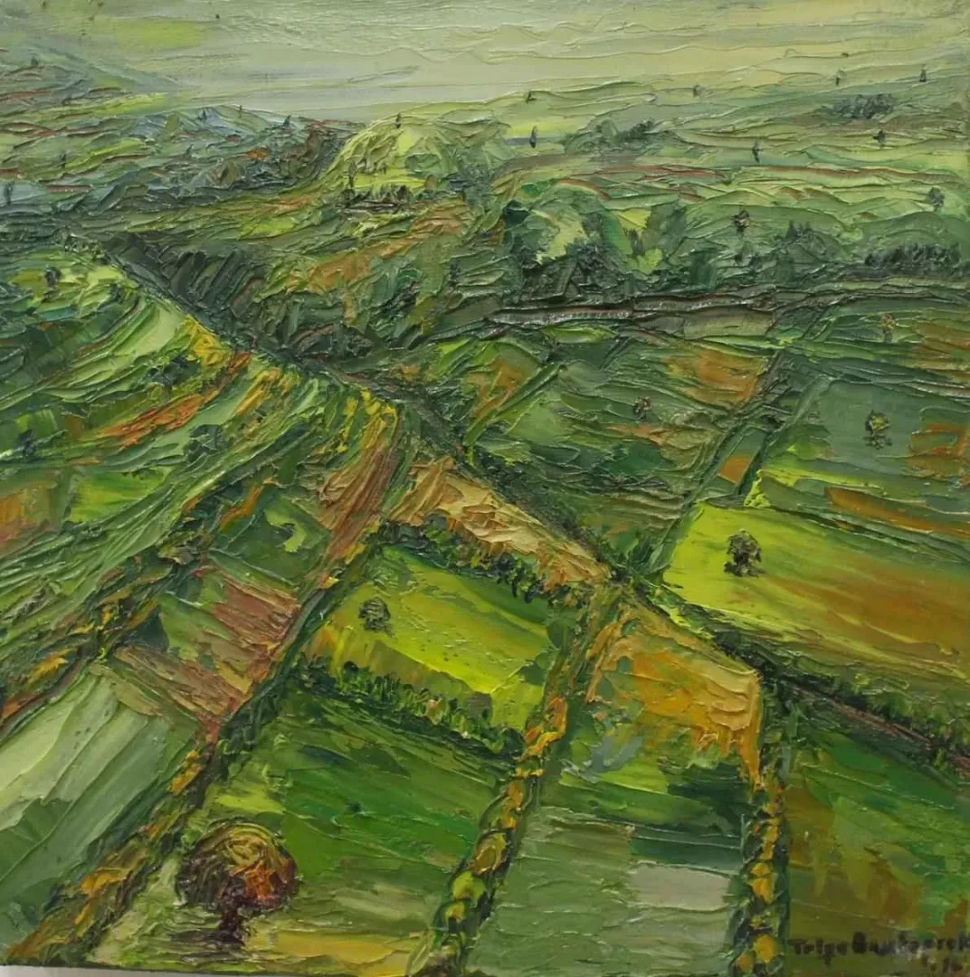 TOLGA BOZTOPRAK — “isimsiz”, 2016 "isimsiz" eseri TOLGA BOZTOPRAK tarafından 2016 yılında 25x25 cm ölçülerinde Tuval üzeri yağlı boya tekniği ile yapılmıştır.