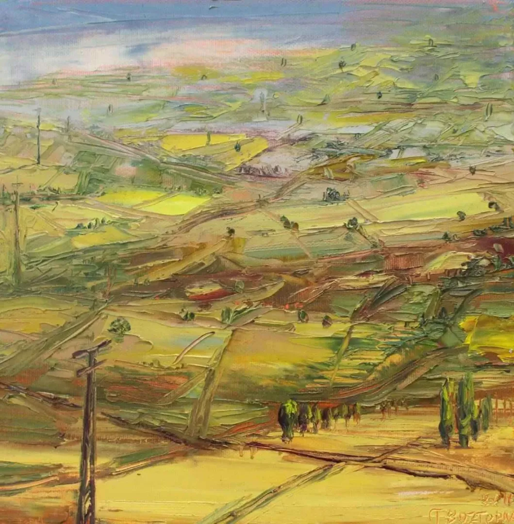 TOLGA BOZTOPRAK — “isimsiz”, 2016 "isimsiz" eseri TOLGA BOZTOPRAK tarafından 2016 yılında 25x25 cm ölçülerinde Tuval üzeri yağlı boya tekniği ile yapılmıştır.