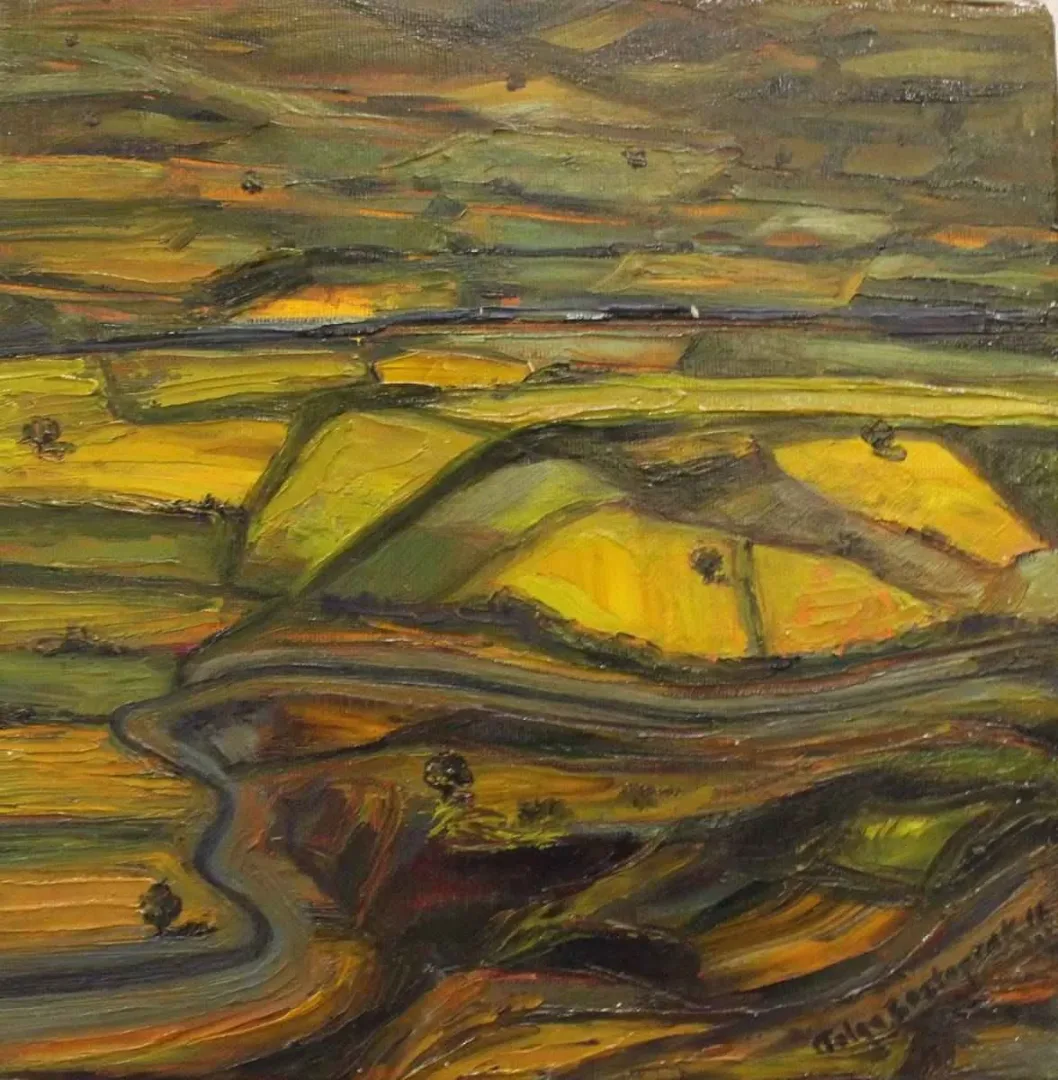 TOLGA BOZTOPRAK — “isimsiz”, 2016 "isimsiz" eseri TOLGA BOZTOPRAK tarafından 2016 yılında 25x25 cm ölçülerinde Tuval üzeri yağlı boya tekniği ile yapılmıştır.