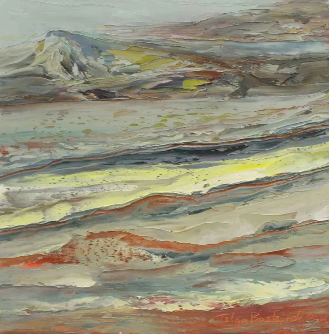 TOLGA BOZTOPRAK — “isimsiz”, 2016 "isimsiz" eseri TOLGA BOZTOPRAK tarafından 2016 yılında 25x25 cm ölçülerinde Tuval üzeri yağlı boya tekniği ile yapılmıştır.