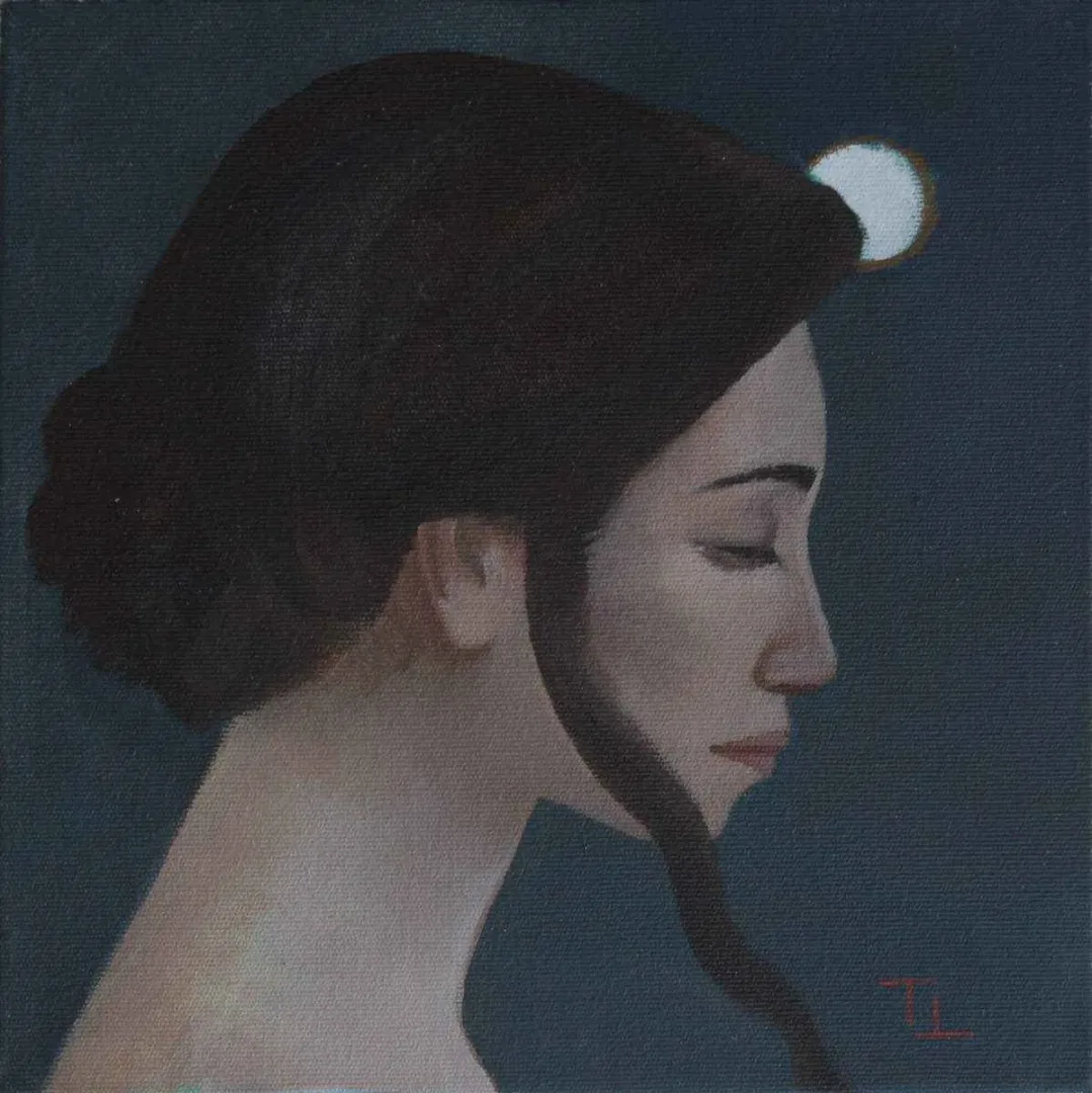 TÜNAY TUNÇ — “isimsiz”, 2016 "isimsiz" eseri TÜNAY TUNÇ tarafından 2016 yılında 25x25 cm ölçülerinde Tuval üzeri yağlı boya tekniği ile yapılmıştır.