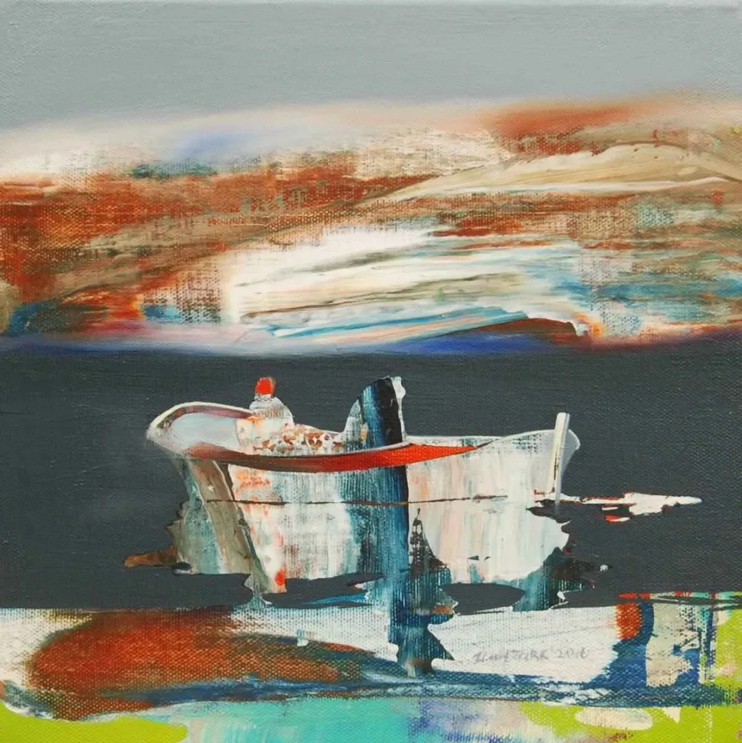 ÜMİT TÜRK — “isimsiz”, 2016 "isimsiz" eseri ÜMİT TÜRK tarafından 2016 yılında 25x25 cm ölçülerinde Tuval üzeri akrilik boya tekniği ile yapılmıştır.