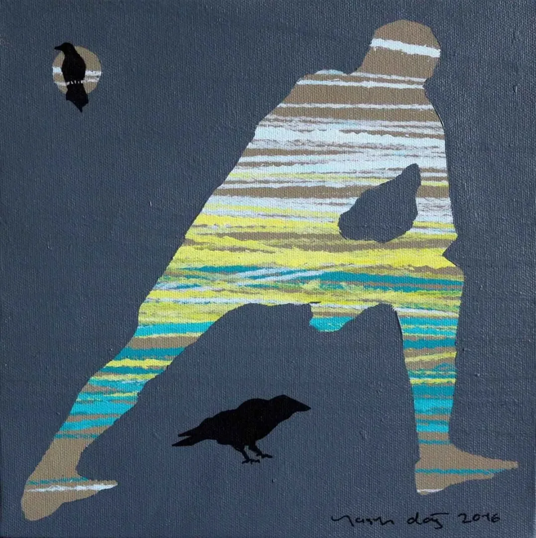 YASİN DAĞ — “isimsiz”, 2016 "isimsiz" eseri YASİN DAĞ tarafından 2016 yılında 25x25 cm ölçülerinde Tuval üzeri akrilik boya tekniği ile yapılmıştır.