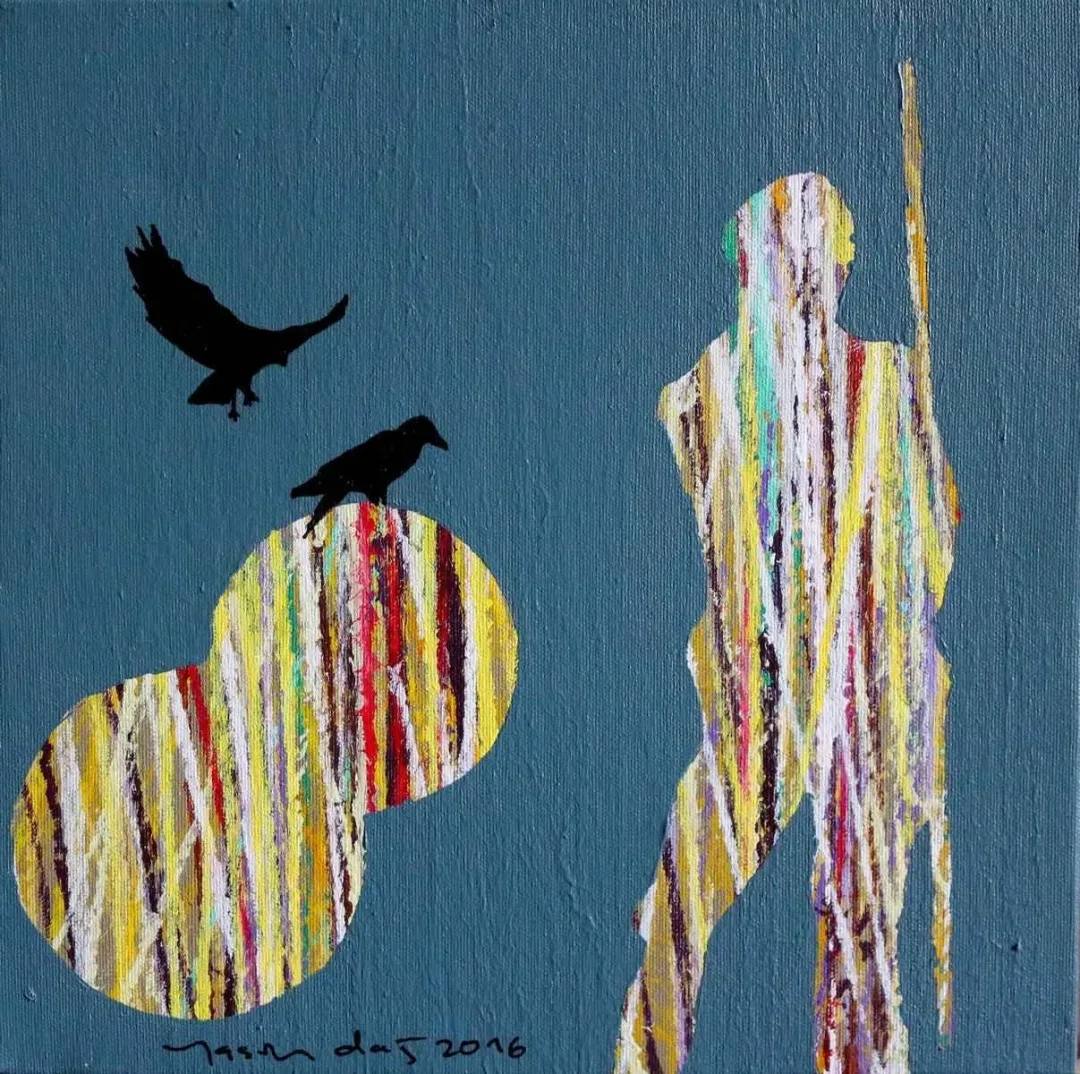 YASİN DAĞ — “isimsiz”, 2016 "isimsiz" eseri YASİN DAĞ tarafından 2016 yılında 25x25 cm ölçülerinde Tuval üzeri akrilik boya tekniği ile yapılmıştır.
