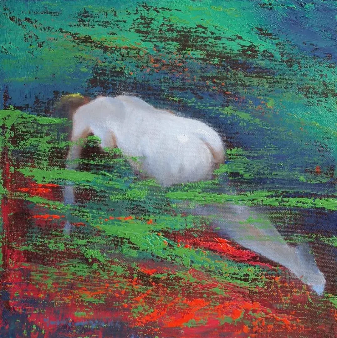 YUSUF ŞENGÜR — “isimsiz”, 2016 "isimsiz" eseri YUSUF ŞENGÜR tarafından 2016 yılında 25x25 cm ölçülerinde Tuval üzeri yağlı boya tekniği ile yapılmıştır.