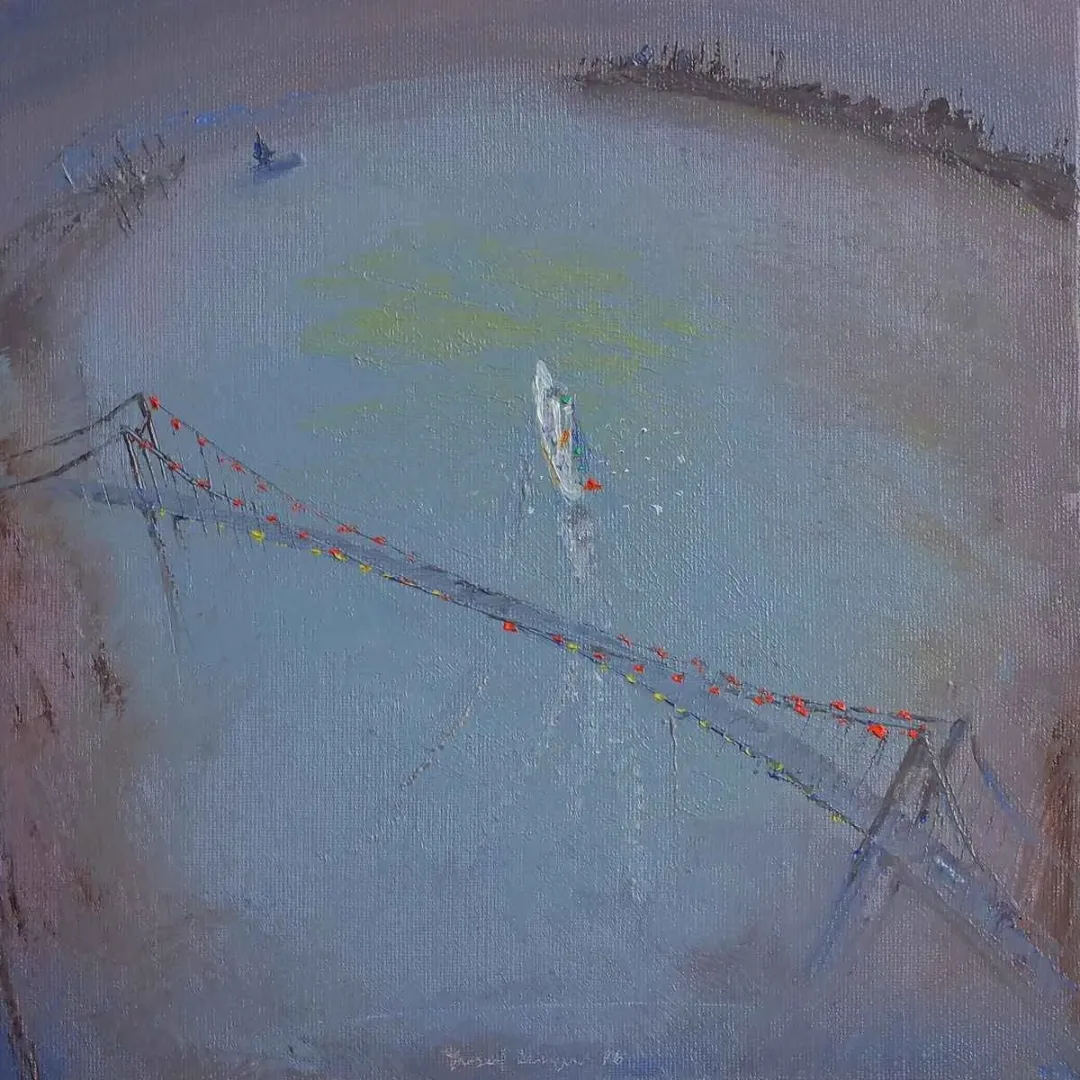 YUSUF ŞENGÜR — “isimsiz”, 2016 "isimsiz" eseri YUSUF ŞENGÜR tarafından 2016 yılında 25x25 cm ölçülerinde Tuval üzeri yağlı boya tekniği ile yapılmıştır.