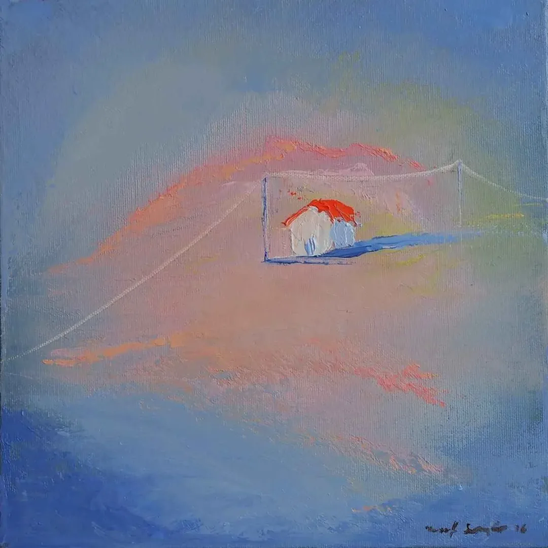 YUSUF ŞENGÜR — “isimsiz”, 2016 "isimsiz" eseri YUSUF ŞENGÜR tarafından 2016 yılında 25x25 cm ölçülerinde Tuval üzeri yağlı boya tekniği ile yapılmıştır.