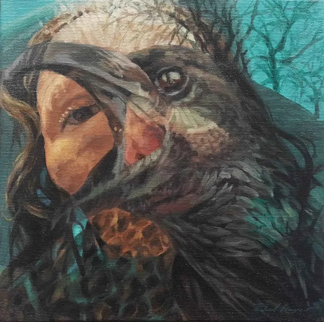 ZUHAL BAYSAR — “Bilinç Katmanları”, 2016 "Bilinç Katmanları" eseri ZUHAL BAYSAR tarafından 2016 yılında 25x25 cm ölçülerinde Tuval üzeri yağlı boya tekniği ile yapılmıştır.