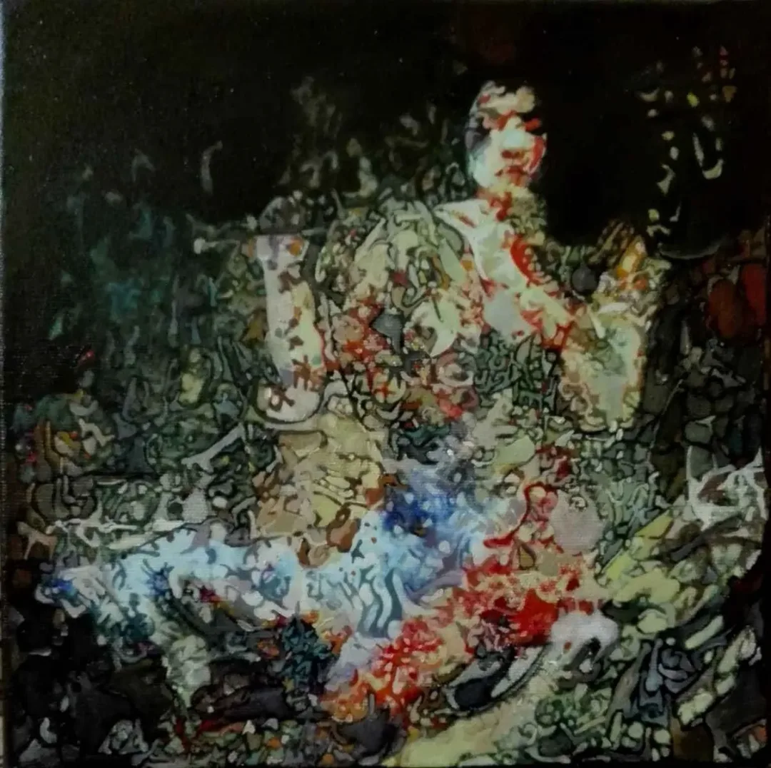 BİNNUR YÜCEBAŞ RUOCCO — “isimsiz”, 2016 "isimsiz" eseri BİNNUR YÜCEBAŞ RUOCCO tarafından 2016 yılında 25x25 cm ölçülerinde Tuval üzeri yağlı boya tekniği ile yapılmıştır.