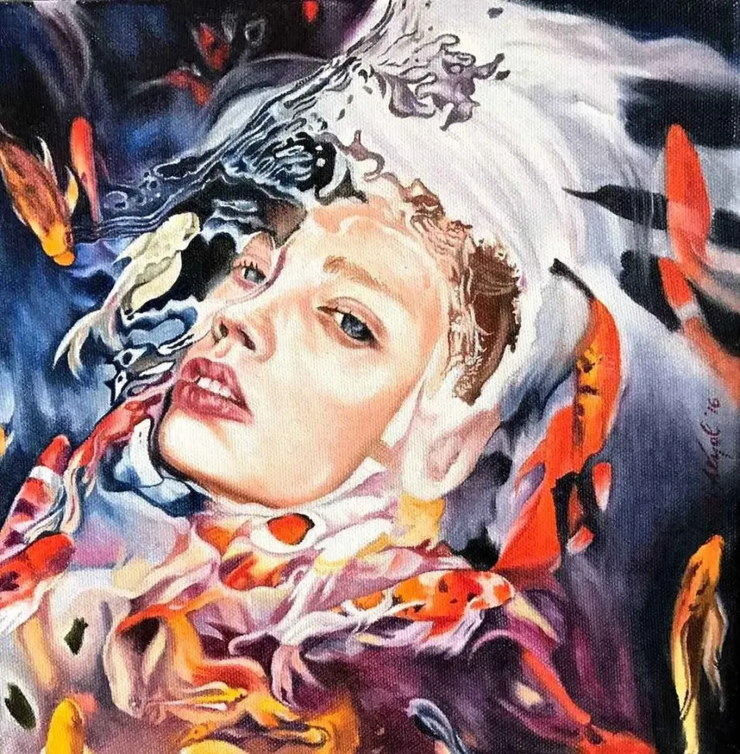 ALİ AKYOL — “isimsiz”, 2016 "isimsiz" eseri ALİ AKYOL tarafından 2016 yılında 25x25 cm ölçülerinde Tuval üzeri yağlı boya tekniği ile yapılmıştır.