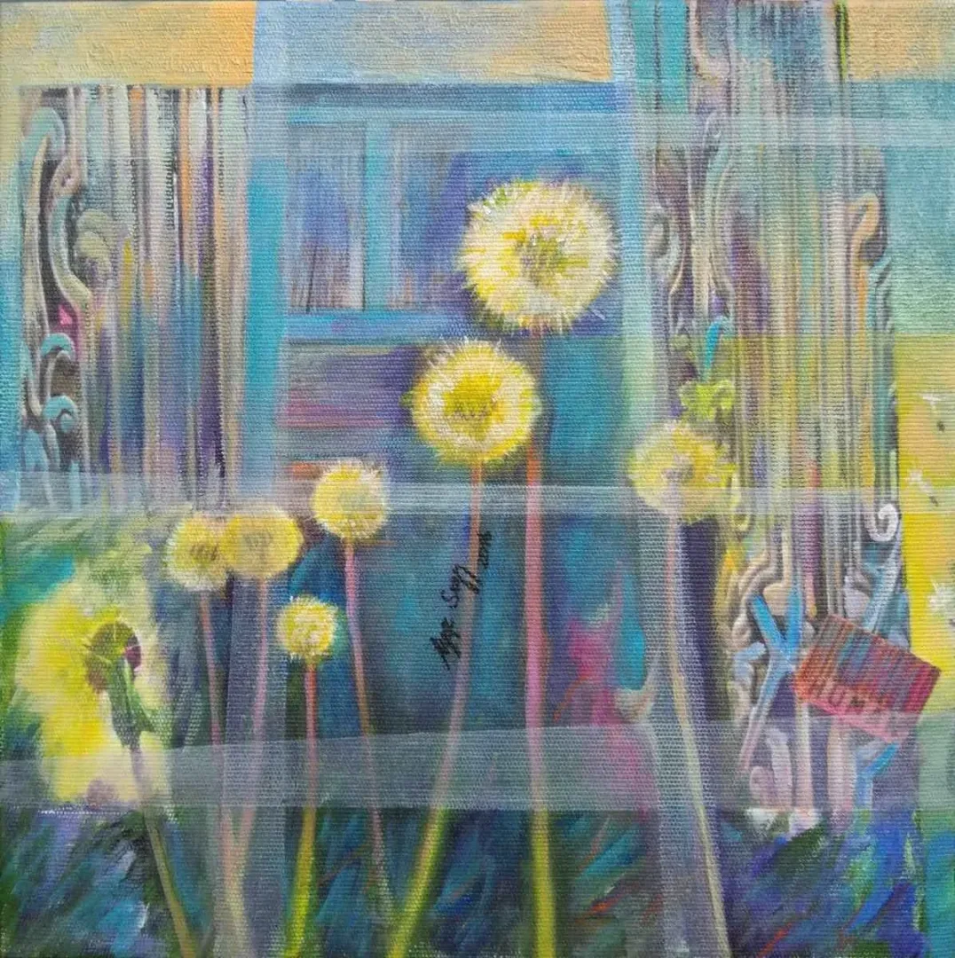 AYŞE SEZER — “Ütopik Hayatlar”, 2016 "Ütopik Hayatlar" eseri AYŞE SEZER tarafından 2016 yılında 25x25 cm ölçülerinde Tuval üzeri yağlı boya tekniği ile yapılmıştır.