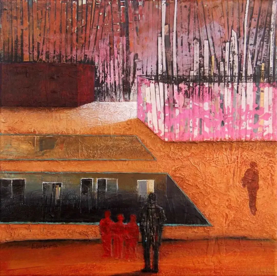BEŞİR BAYAR — “Yeniler”, 2016 "Yeniler" eseri BEŞİR BAYAR tarafından 2016 yılında 25x25 cm ölçülerinde Tuval üzeri karışık teknik tekniği ile yapılmıştır.