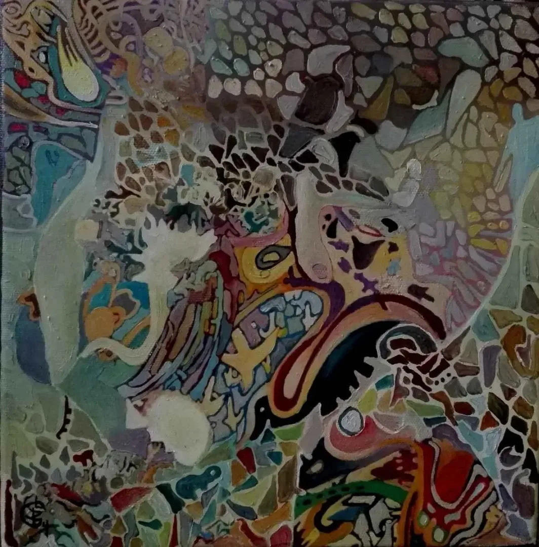 BİNNUR YÜCEBAŞ RUOCCO — “isimsiz”, 2016 "isimsiz" eseri BİNNUR YÜCEBAŞ RUOCCO tarafından 2016 yılında 25x25 cm ölçülerinde Tuval üzeri yağlı boya tekniği ile yapılmıştır.