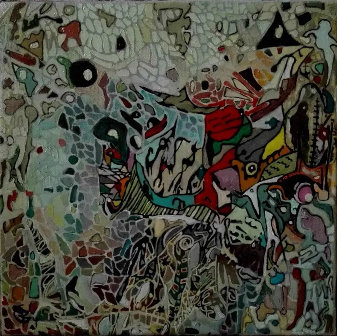 BİNNUR YÜCEBAŞ RUOCCO — “isimsiz”, 2016 "isimsiz" eseri BİNNUR YÜCEBAŞ RUOCCO tarafından 2016 yılında 25x25 cm ölçülerinde Tuval üzeri yağlı boya tekniği ile yapılmıştır.