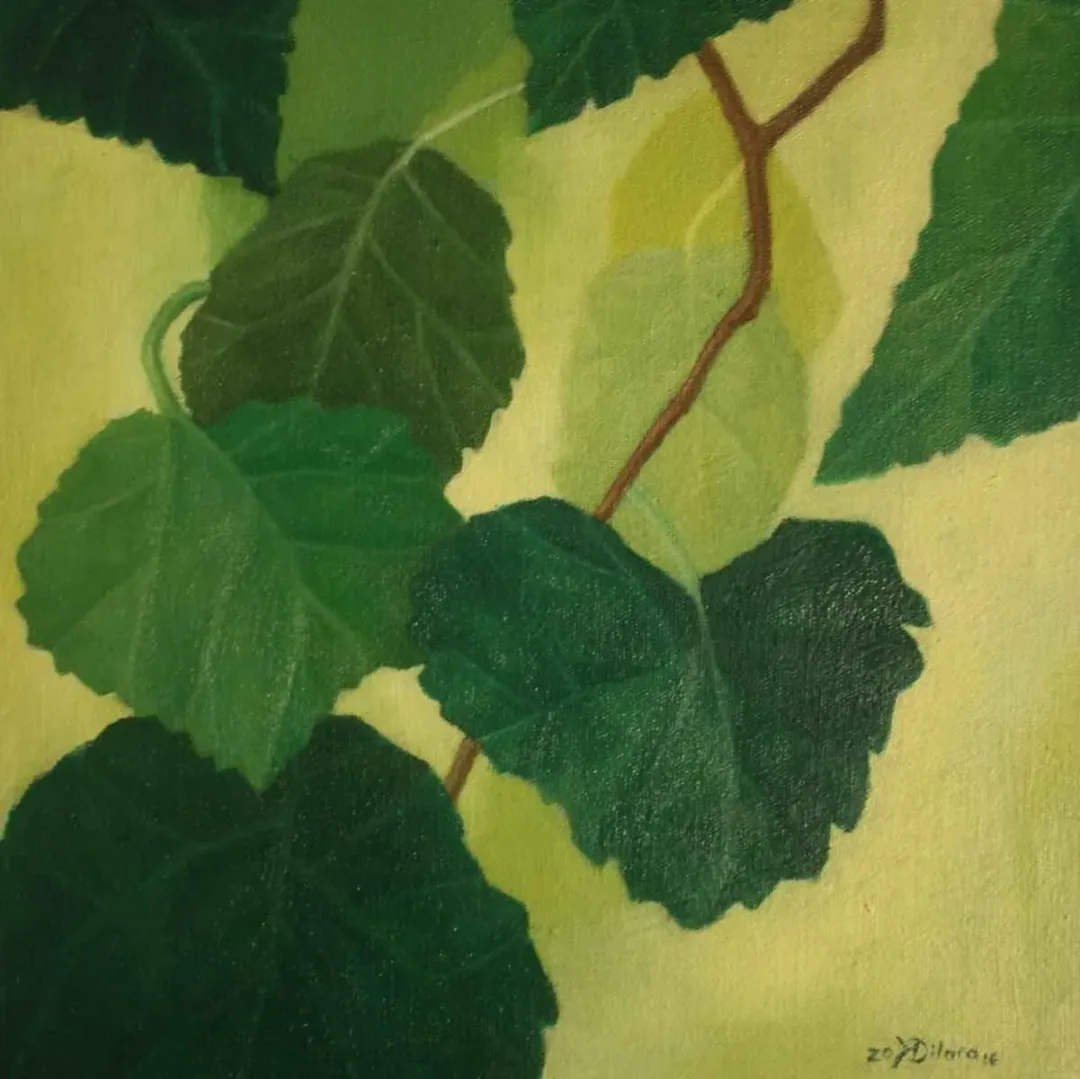 DİLARA KOZ — “isimsiz”, 2016 "isimsiz" eseri DİLARA KOZ tarafından 2016 yılında 25x25 cm ölçülerinde Tuval üzeri yağlı boya tekniği ile yapılmıştır.