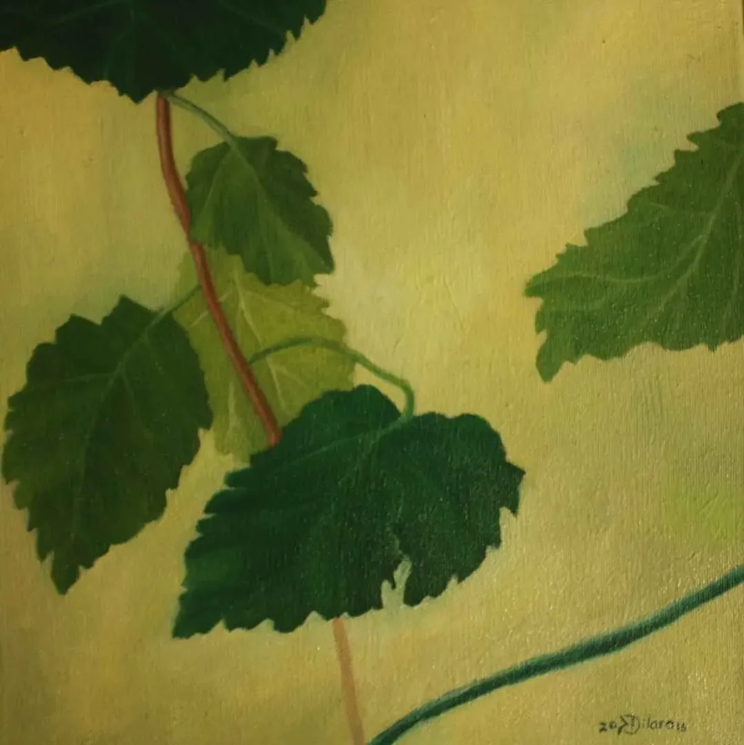 DİLARA KOZ — “isimsiz”, 2016 "isimsiz" eseri DİLARA KOZ tarafından 2016 yılında 25x25 cm ölçülerinde Tuval üzeri yağlı boya tekniği ile yapılmıştır.