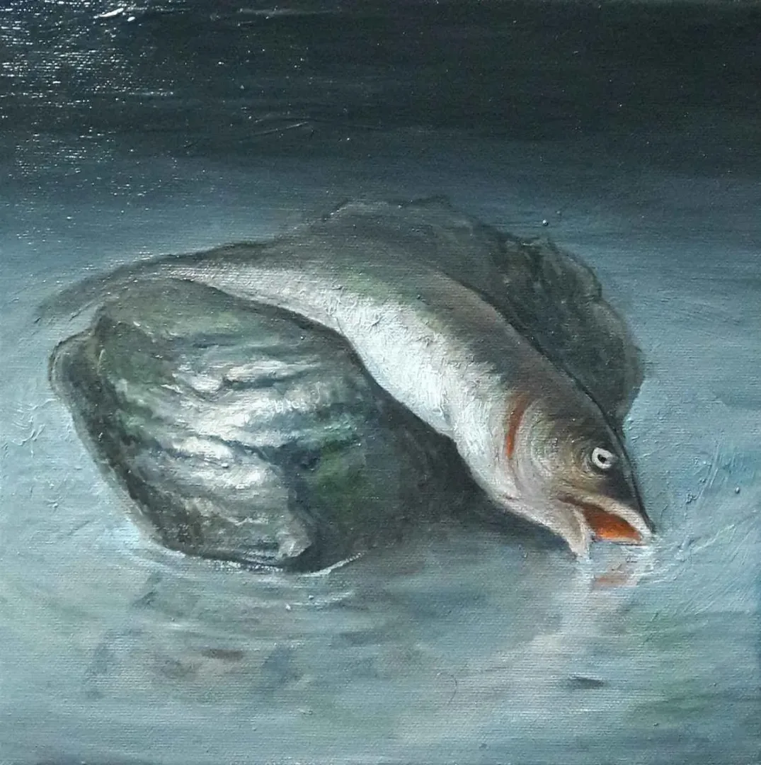 ERDİ KORKMAZ — “isimsiz”, 2016 "isimsiz" eseri ERDİ KORKMAZ tarafından 2016 yılında 25x25 cm ölçülerinde Tuval üzeri yağlı boya tekniği ile yapılmıştır.