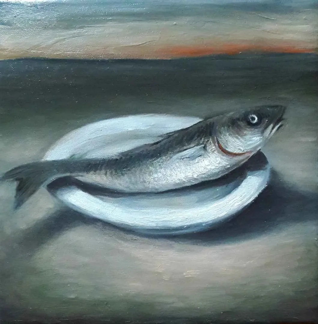 ERDİ KORKMAZ — “isimsiz”, 2016 "isimsiz" eseri ERDİ KORKMAZ tarafından 2016 yılında 25x25 cm ölçülerinde Tuval üzeri yağlı boya tekniği ile yapılmıştır.