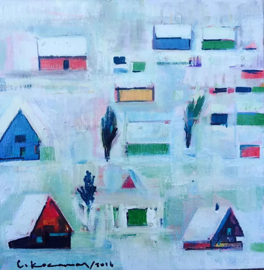 CEVDET KOCAMAN — “isimsiz”, 2016 "isimsiz" eseri CEVDET KOCAMAN tarafından 2016 yılında 25x25 cm ölçülerinde Tuval üzeri yağlı boya tekniği ile yapılmıştır.